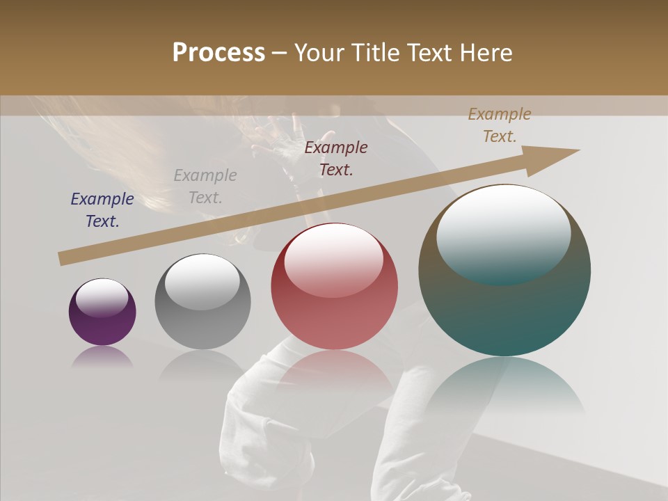 Artist Activity White PowerPoint Template