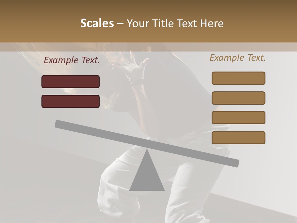 Artist Activity White PowerPoint Template