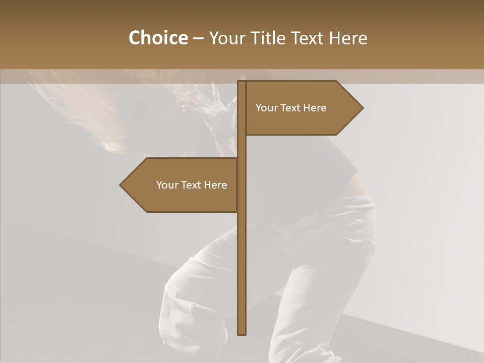 Artist Activity White PowerPoint Template