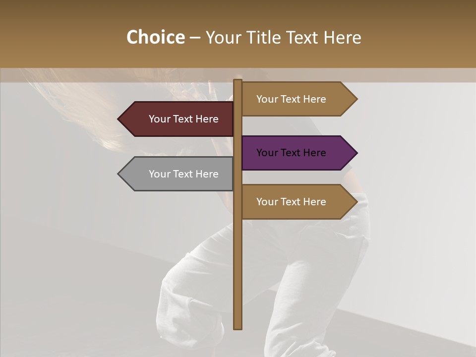 Artist Activity White PowerPoint Template