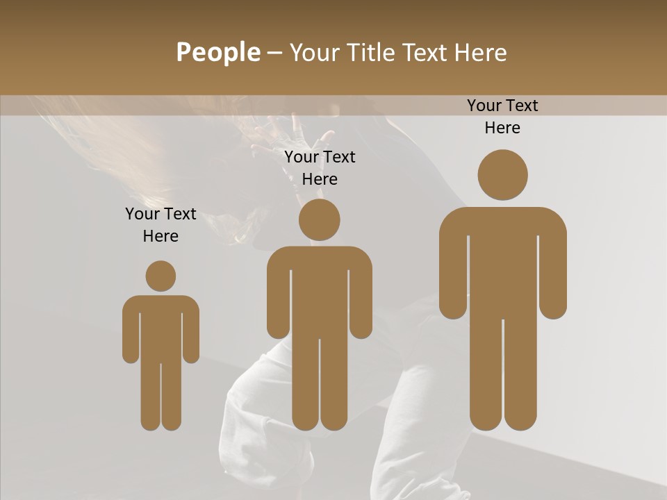 Artist Activity White PowerPoint Template