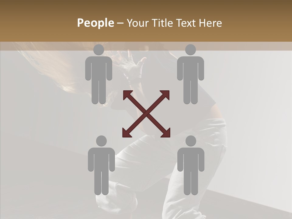 Artist Activity White PowerPoint Template