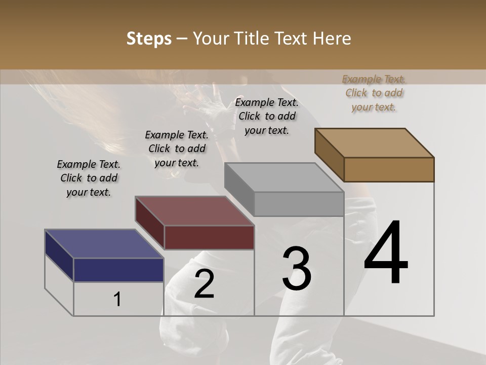 Artist Activity White PowerPoint Template