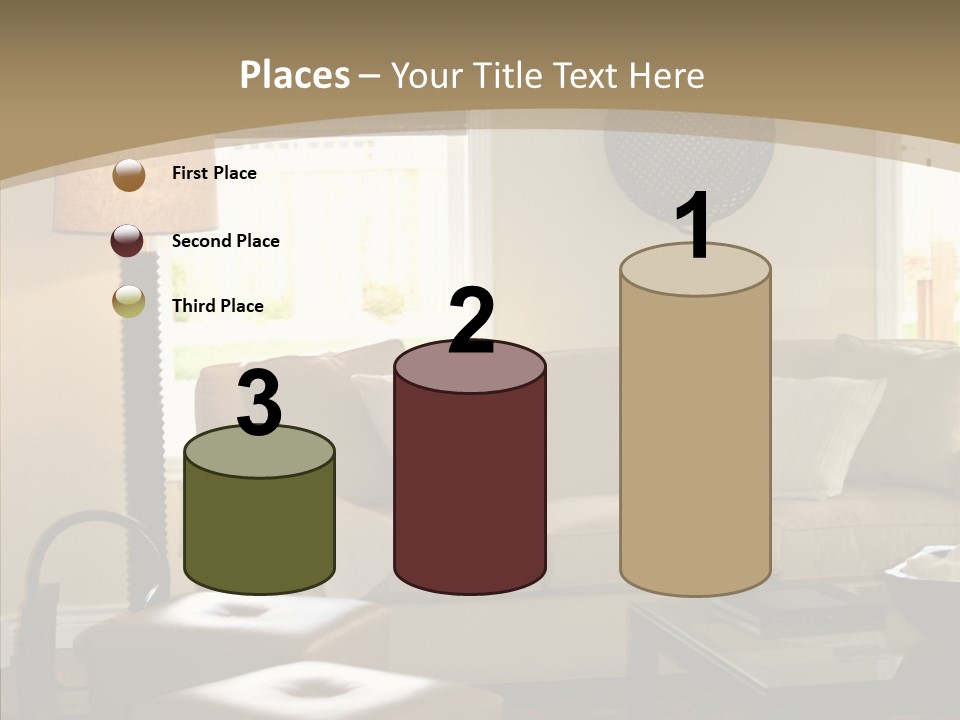 Modern Pillows Decore PowerPoint Template