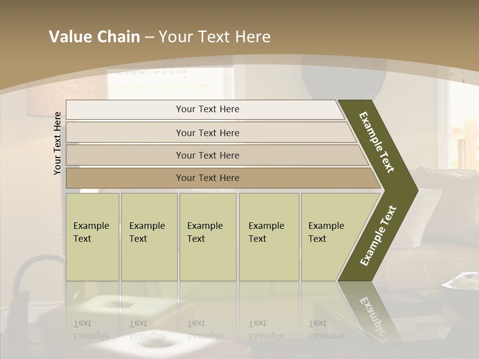 Modern Pillows Decore PowerPoint Template