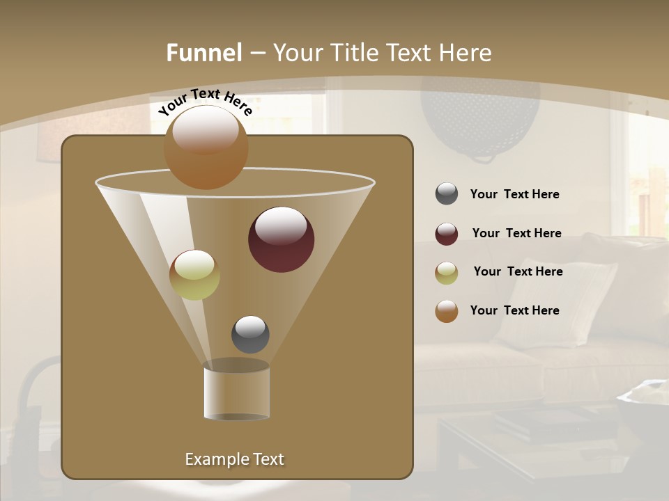 Modern Pillows Decore PowerPoint Template