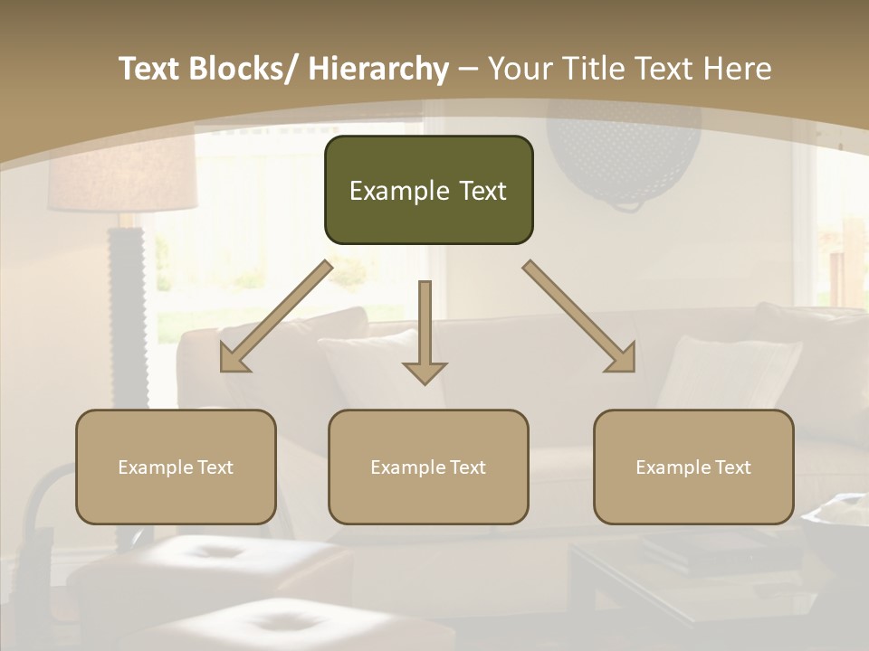 Modern Pillows Decore PowerPoint Template