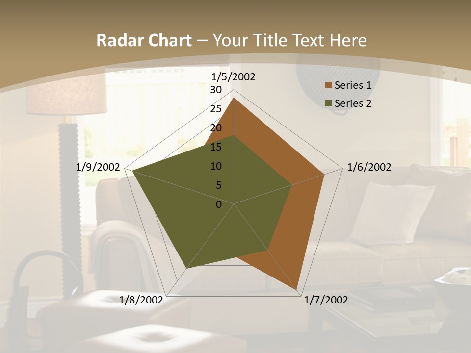 Modern Pillows Decore PowerPoint Template