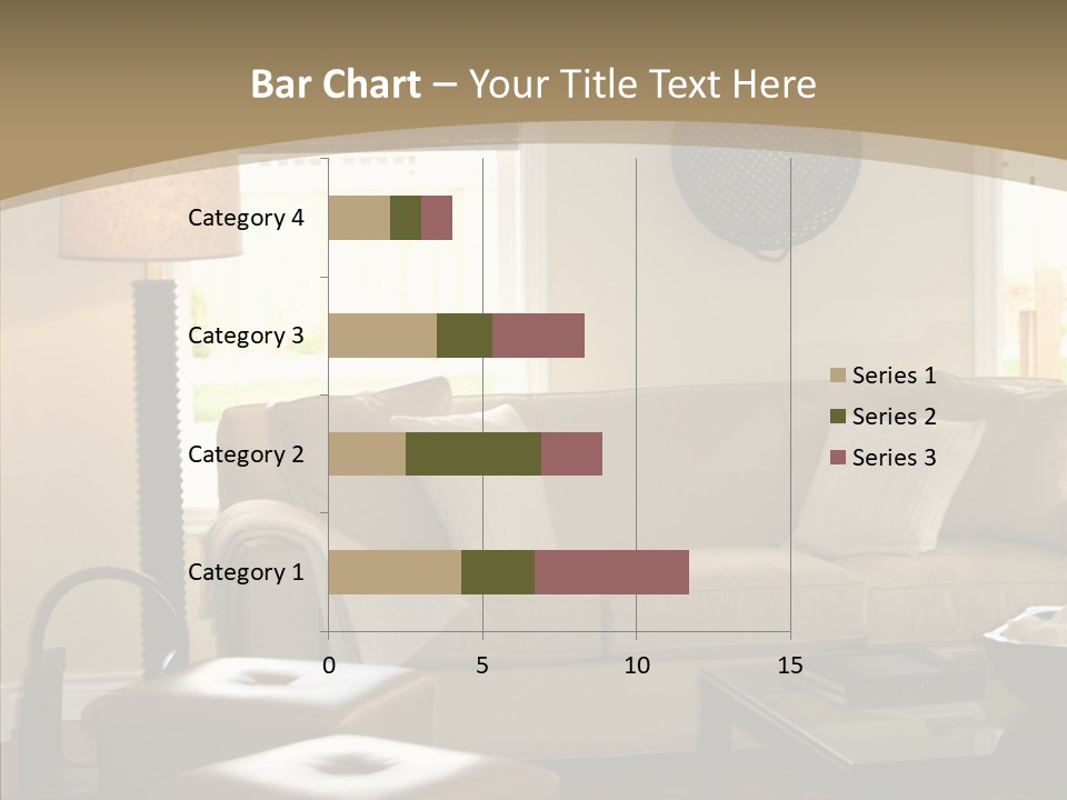 Modern Pillows Decore PowerPoint Template