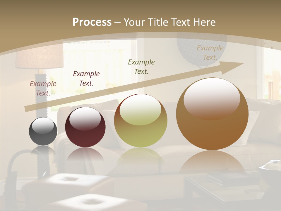 Modern Pillows Decore PowerPoint Template