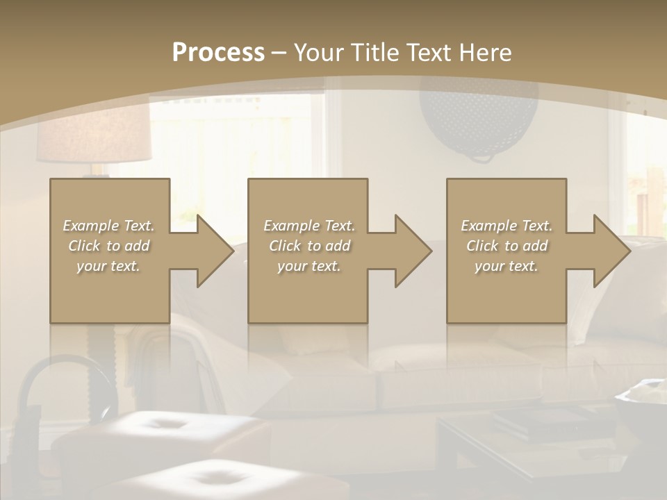 Modern Pillows Decore PowerPoint Template