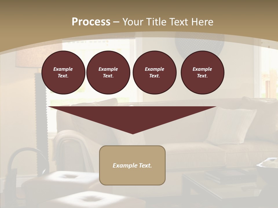 Modern Pillows Decore PowerPoint Template