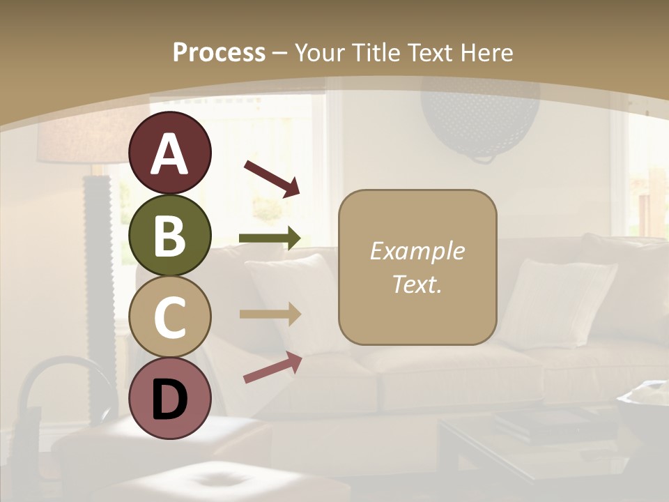 Modern Pillows Decore PowerPoint Template