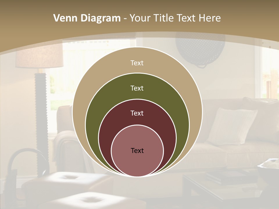 Modern Pillows Decore PowerPoint Template