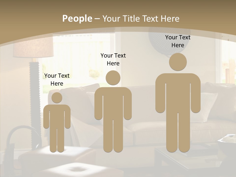 Modern Pillows Decore PowerPoint Template