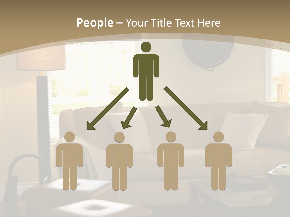 Modern Pillows Decore PowerPoint Template