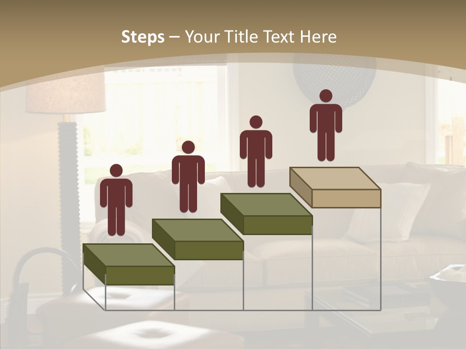 Modern Pillows Decore PowerPoint Template