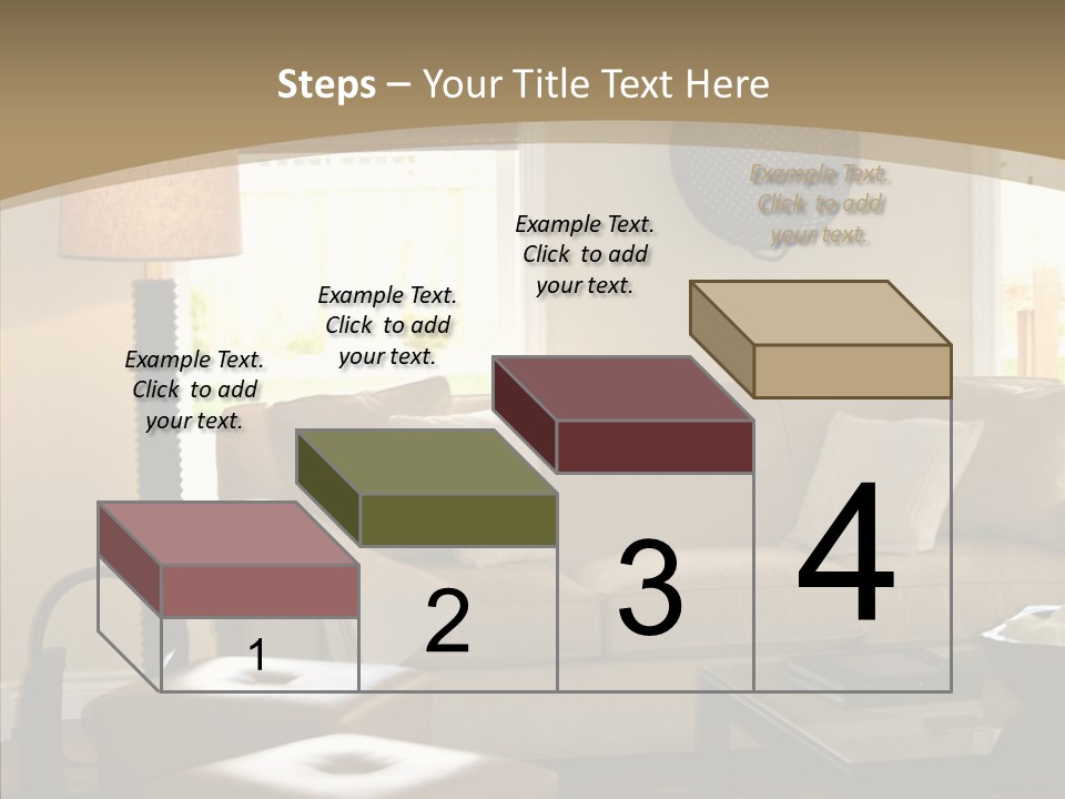 Modern Pillows Decore PowerPoint Template