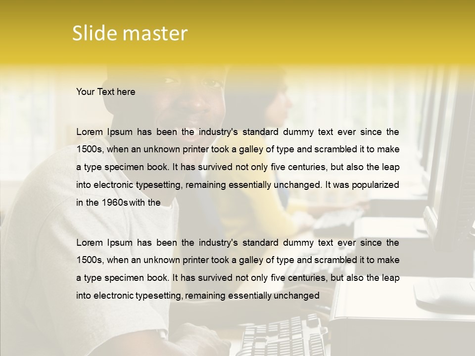 Campus Classroom Learning PowerPoint Template