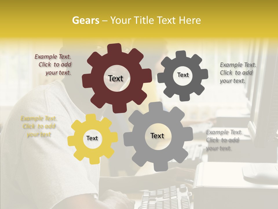 Campus Classroom Learning PowerPoint Template