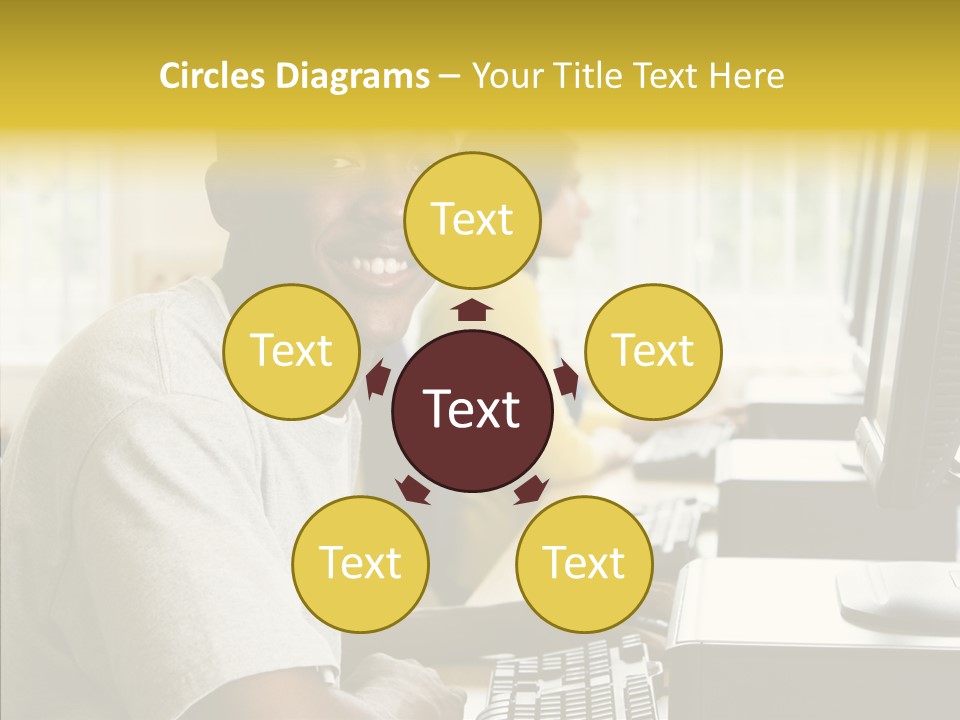 Campus Classroom Learning PowerPoint Template