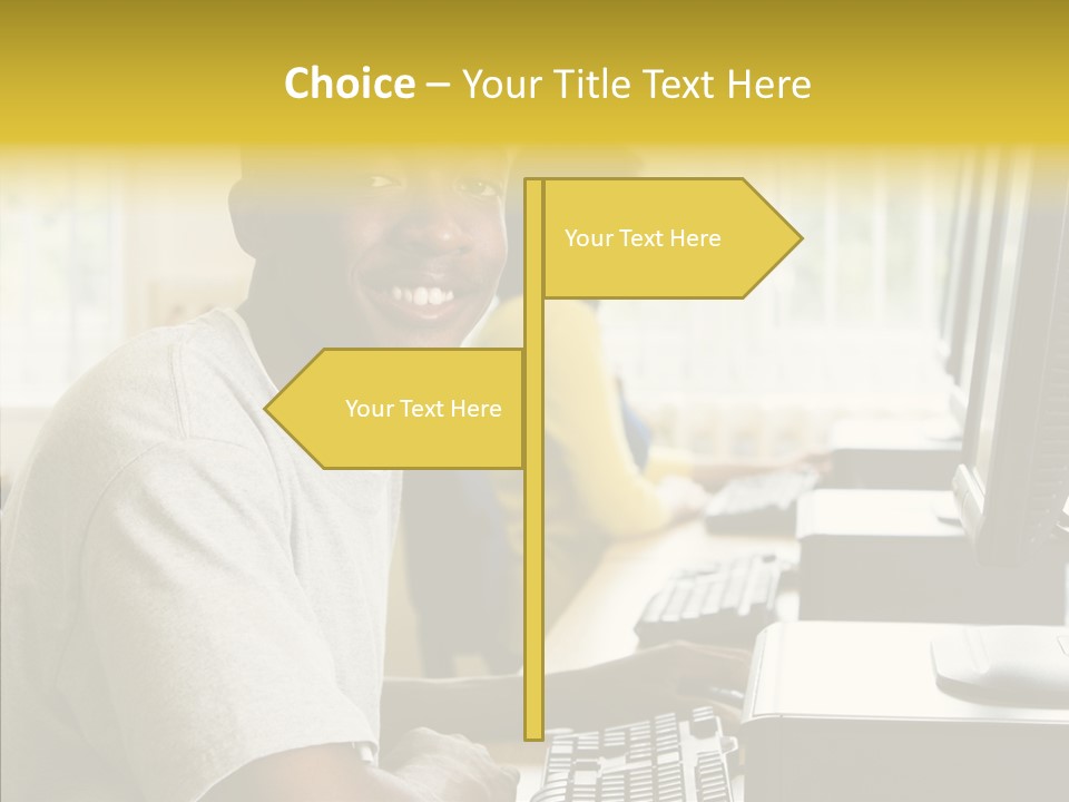 Campus Classroom Learning PowerPoint Template