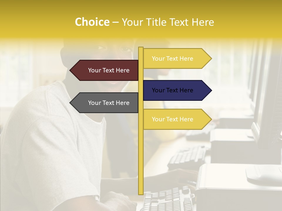 Campus Classroom Learning PowerPoint Template