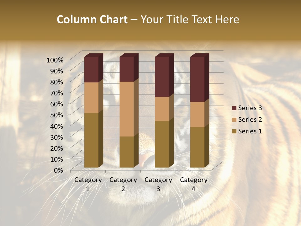 Zoo Feline Bengal PowerPoint Template