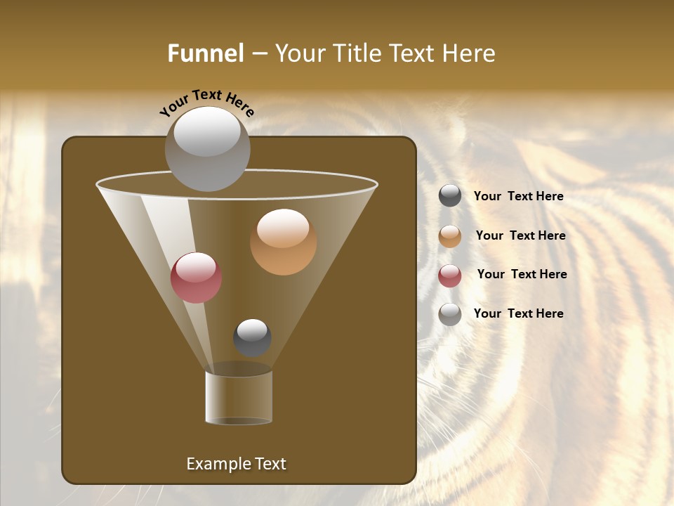 Zoo Feline Bengal PowerPoint Template