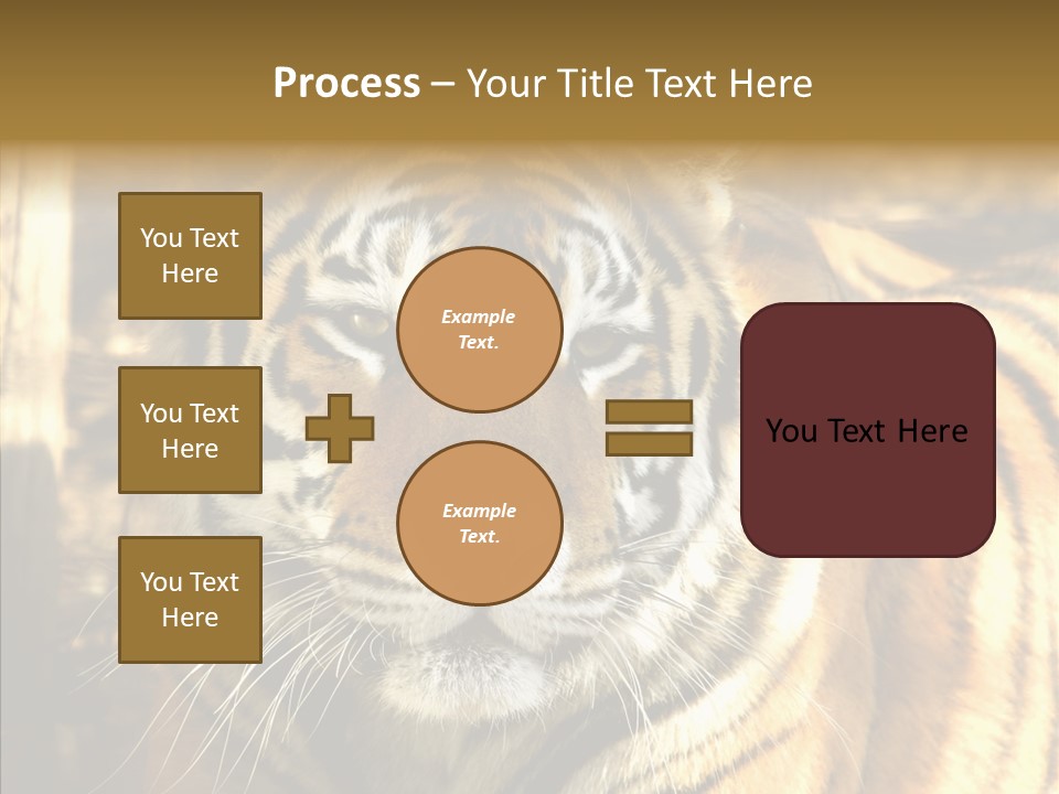 Zoo Feline Bengal PowerPoint Template