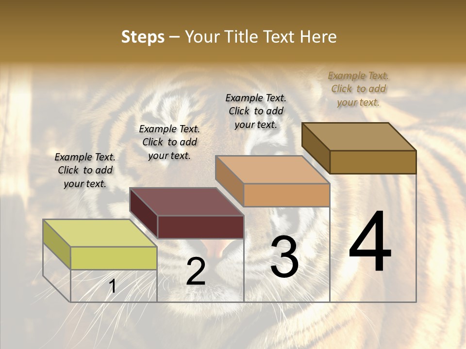 Zoo Feline Bengal PowerPoint Template
