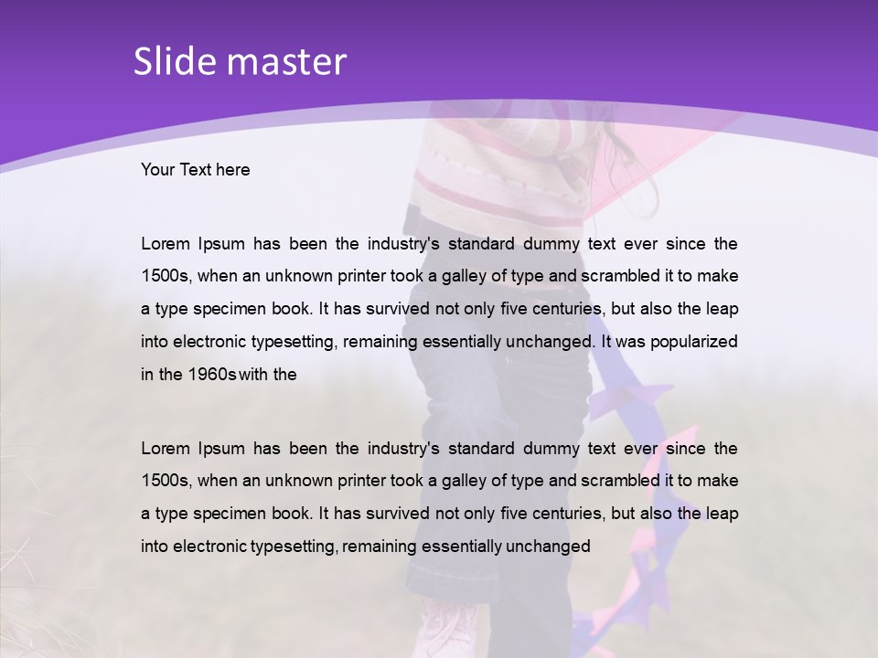 Activity Trail Freedom PowerPoint Template