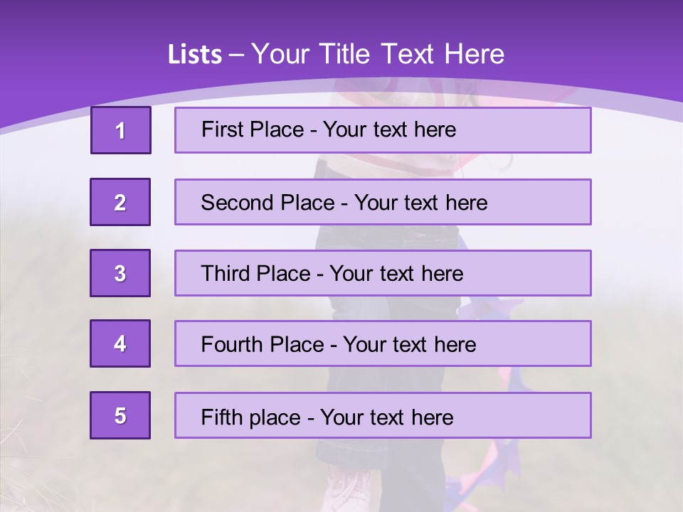 Activity Trail Freedom PowerPoint Template