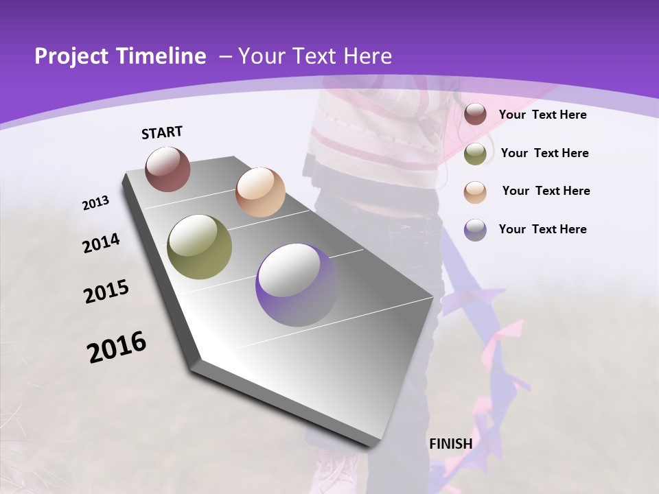 Activity Trail Freedom PowerPoint Template