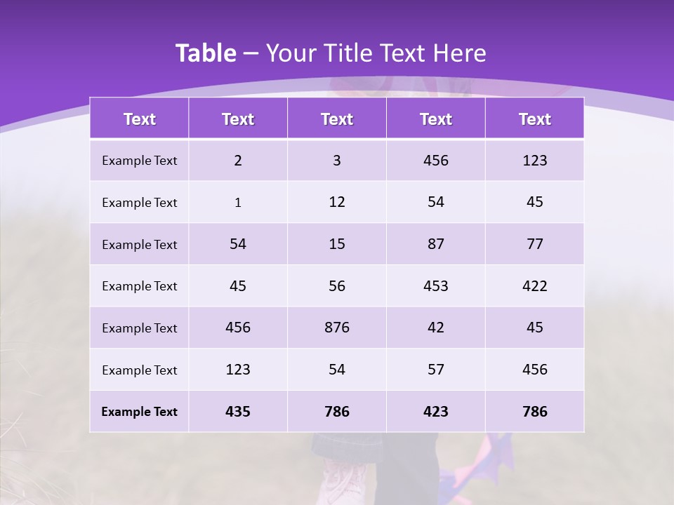 Activity Trail Freedom PowerPoint Template