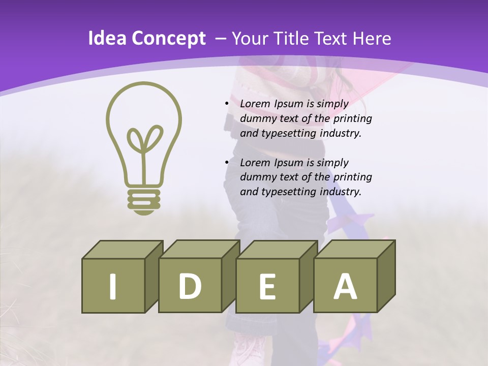 Activity Trail Freedom PowerPoint Template