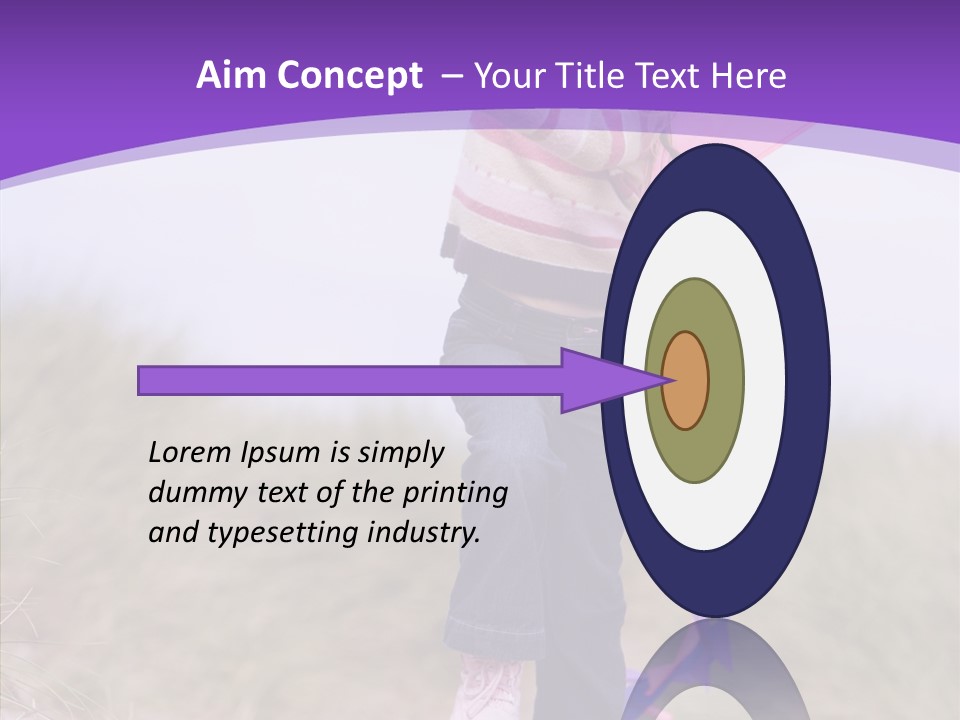 Activity Trail Freedom PowerPoint Template