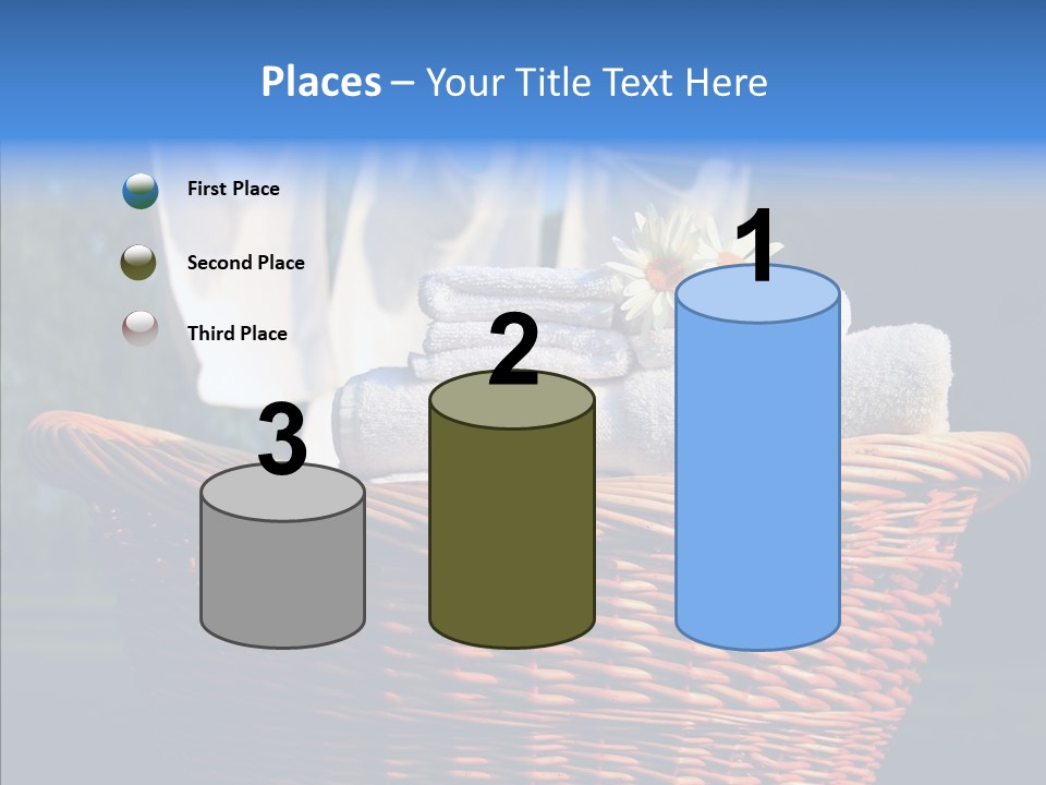 Rope Towel Cord PowerPoint Template