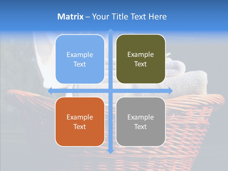 Rope Towel Cord PowerPoint Template