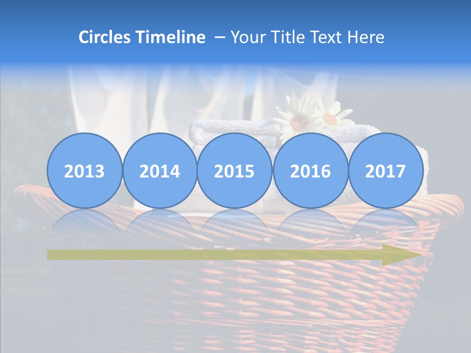 Rope Towel Cord PowerPoint Template