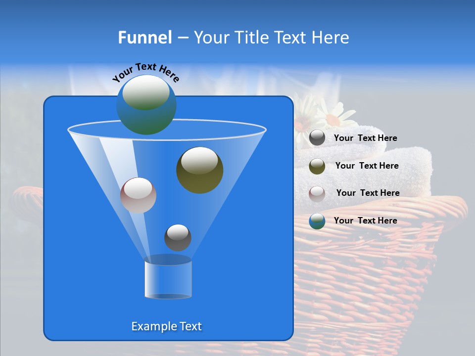 Rope Towel Cord PowerPoint Template