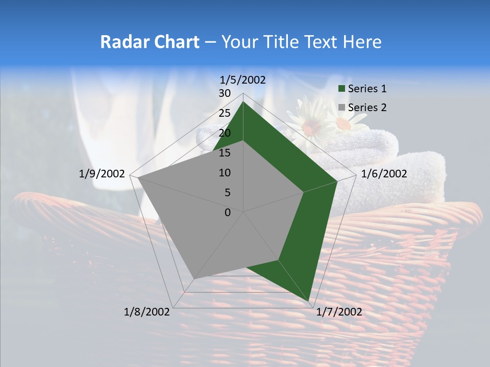 Rope Towel Cord PowerPoint Template