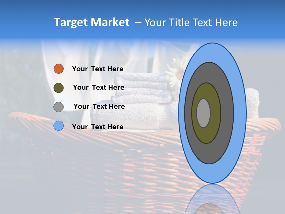 Rope Towel Cord PowerPoint Template