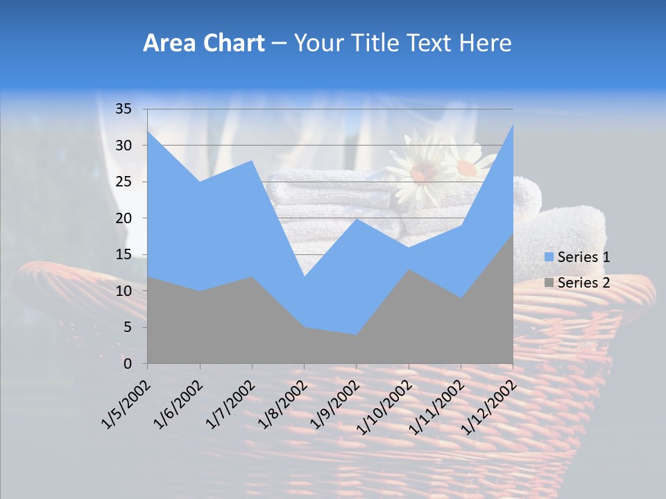 Rope Towel Cord PowerPoint Template