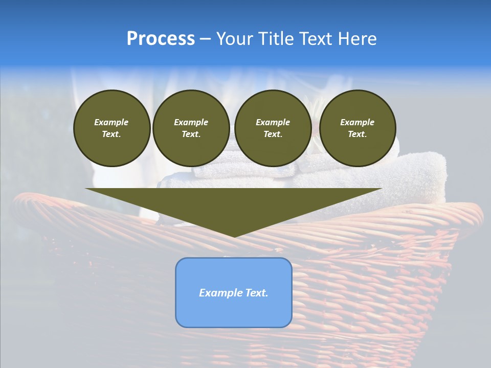 Rope Towel Cord PowerPoint Template