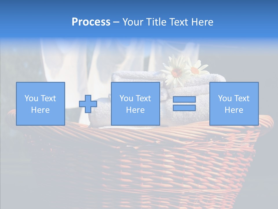 Rope Towel Cord PowerPoint Template