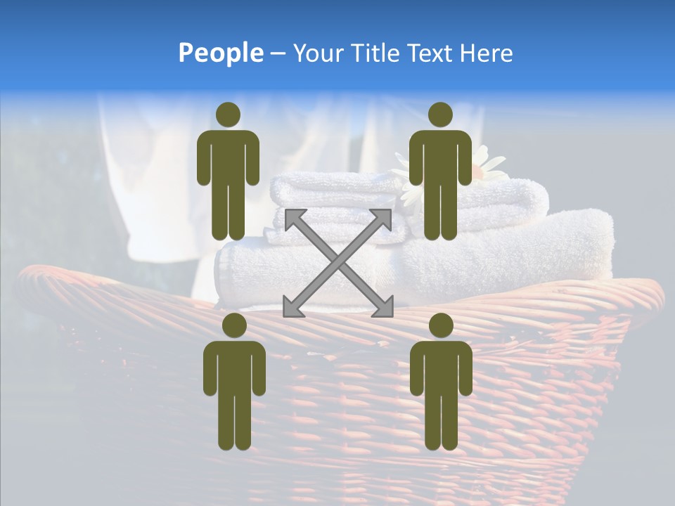 Rope Towel Cord PowerPoint Template