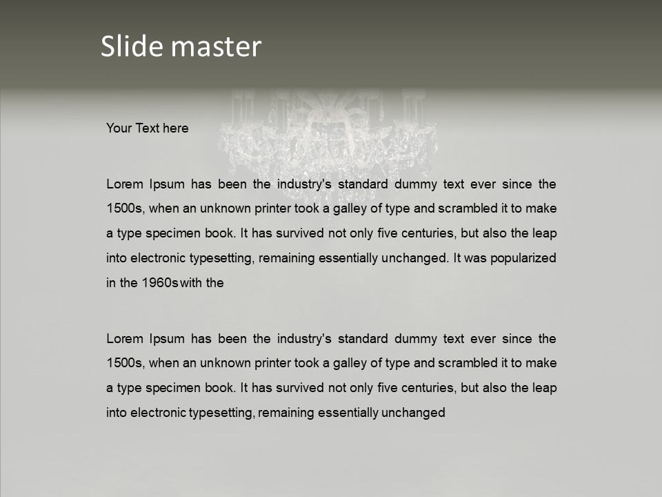 Antique Style Modern PowerPoint Template