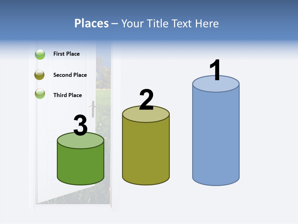 Conceptual Heaven Success PowerPoint Template