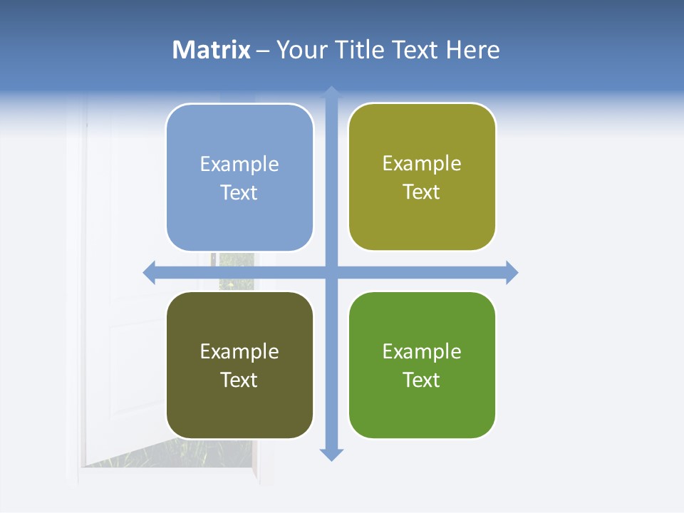 Conceptual Heaven Success PowerPoint Template